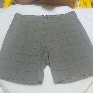 Hurley Phantom Men's Golf Shorts Size 36 Brown & Black